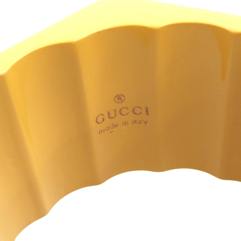 Gucci Mustard M Bangle with Box in Great Condition