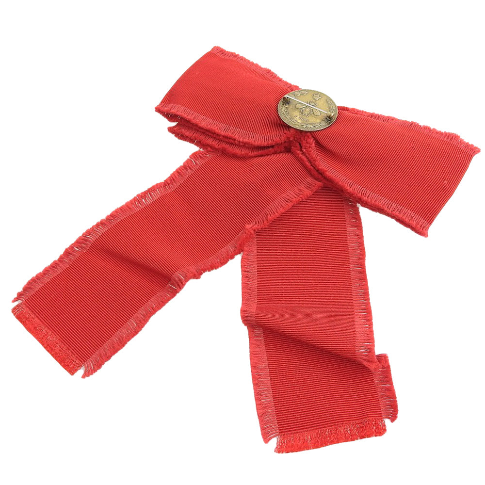 Gucci Grosgrain Brooch Ribbon Red 460828I96528096