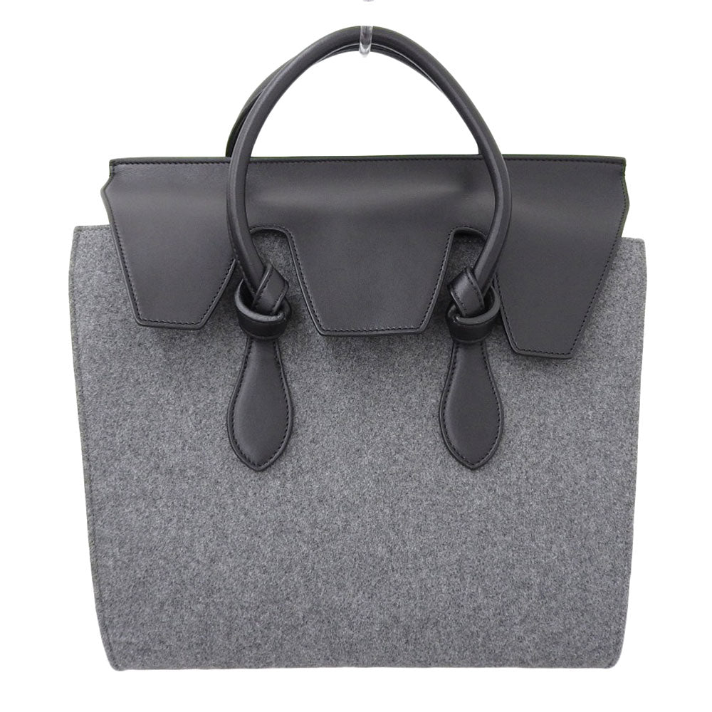 Celine Felt Leather Handbag