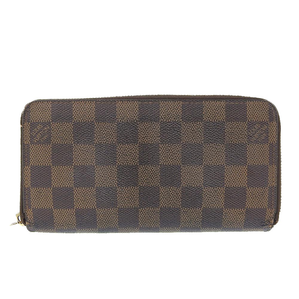 Louis Vuitton Damier Zippy Wallet N60015 in Good Condition