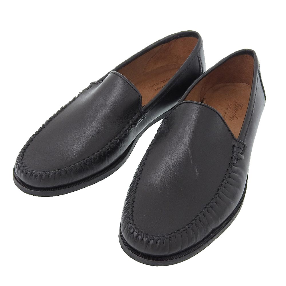 Garden Leather Business Loafers Black Men's Shoes in Great Condition