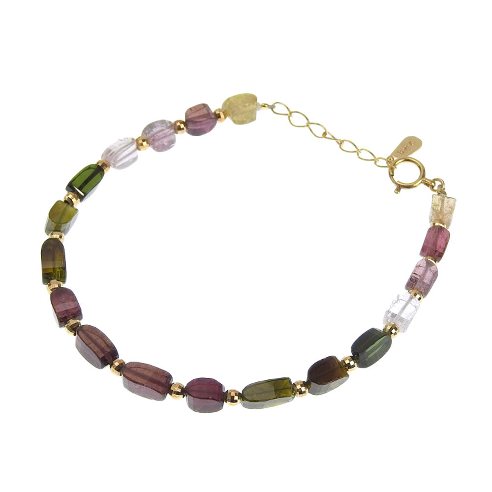 K18YG Tourmaline Bracelet 20cm