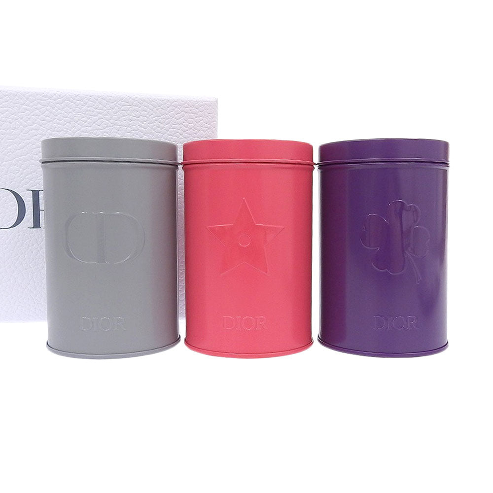 Christian Dior Aluminum Canister Set of 3 in Excellent Condition