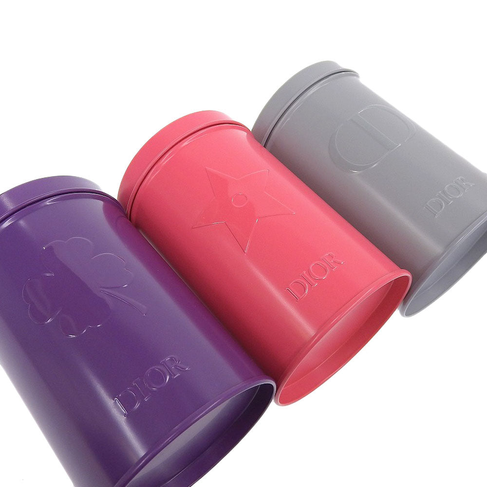 Christian Dior Aluminum Canister Set of 3 in Excellent Condition