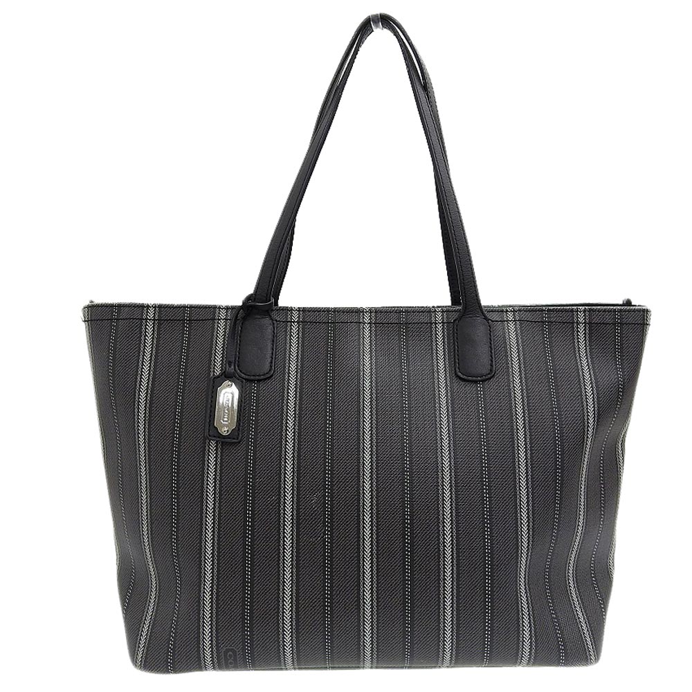 Coach Legacy Weekend Ticking Stripe Medium Tote Bag 23108P