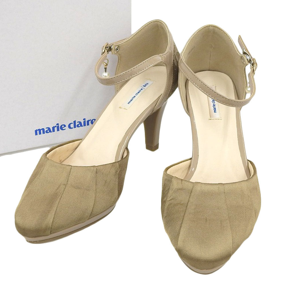 Marie Claire Satin Pumps 23.5cm