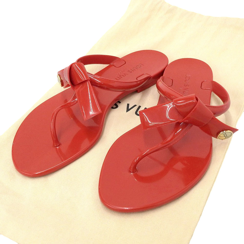 Louis Vuitton Seastar Flat Thong Sandals Red