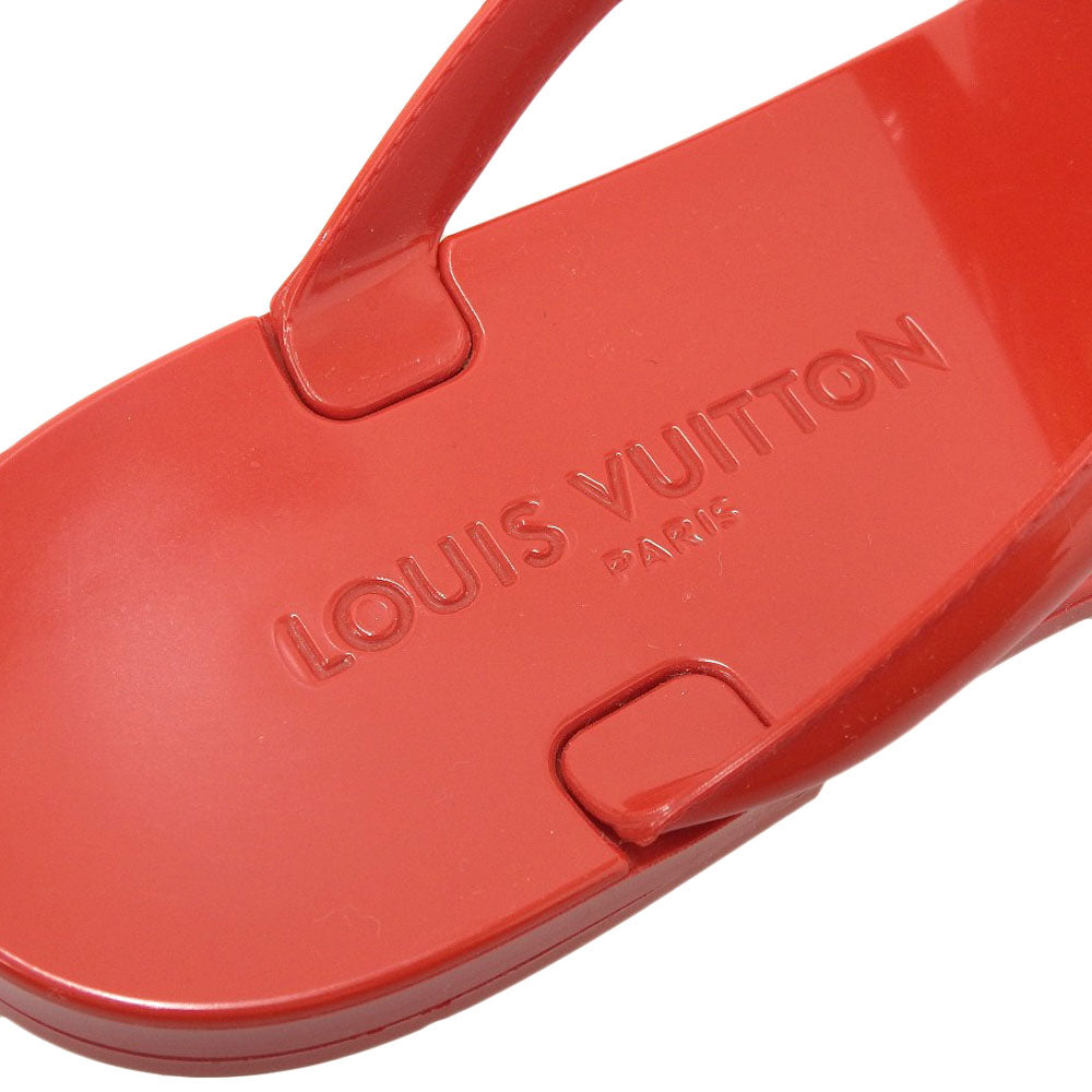 Louis Vuitton Seastar Flat Thong Sandals Red