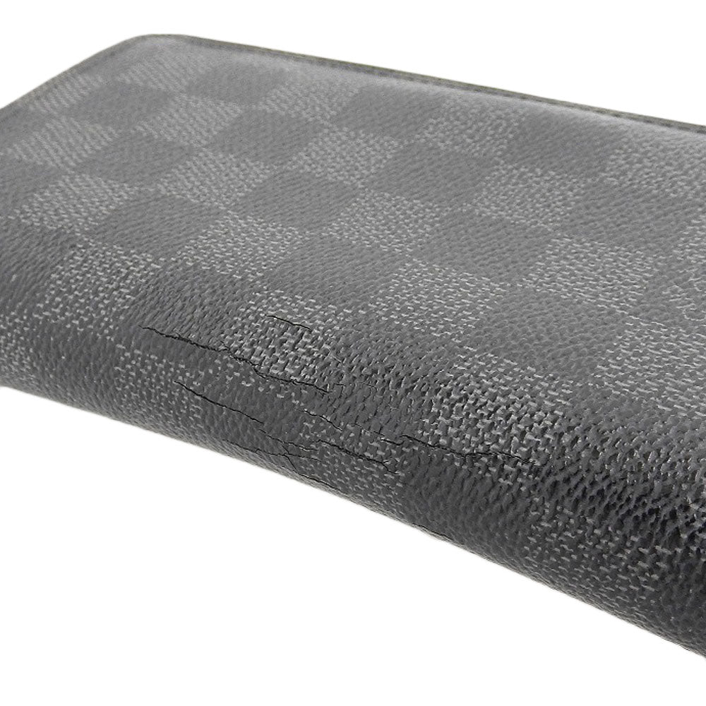 Louis Vuitton Damier Graphite Portefeuille Brazza Long Wallet N62665