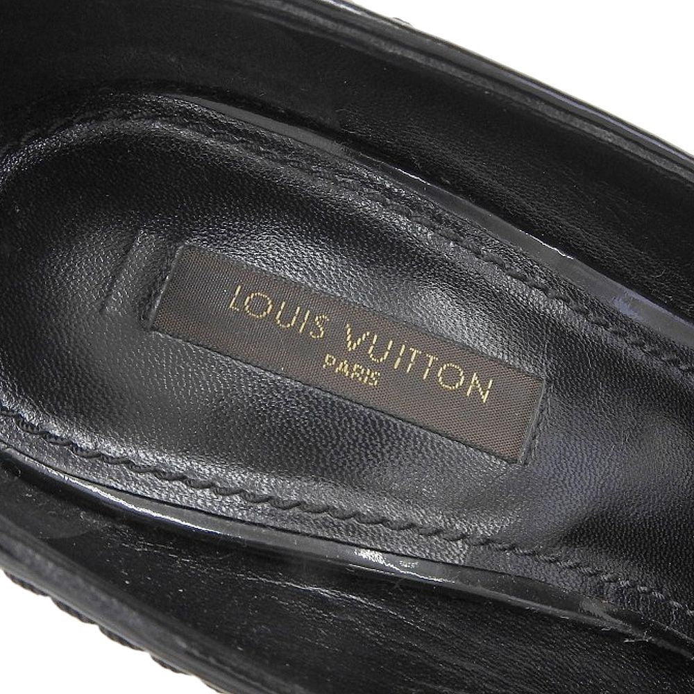 Louis Vuitton Monogram Denim Leather Pumps