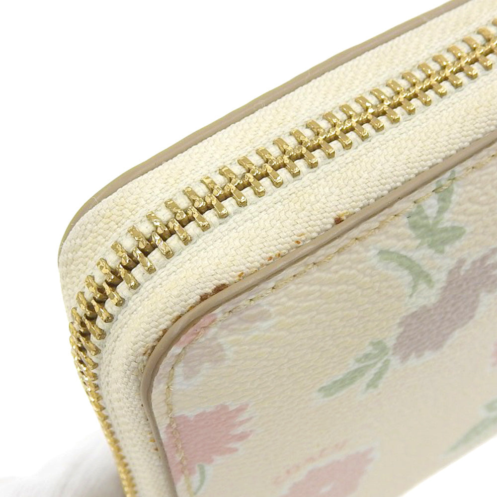 Coach Floral PVC Zip-Around Wallet 55881