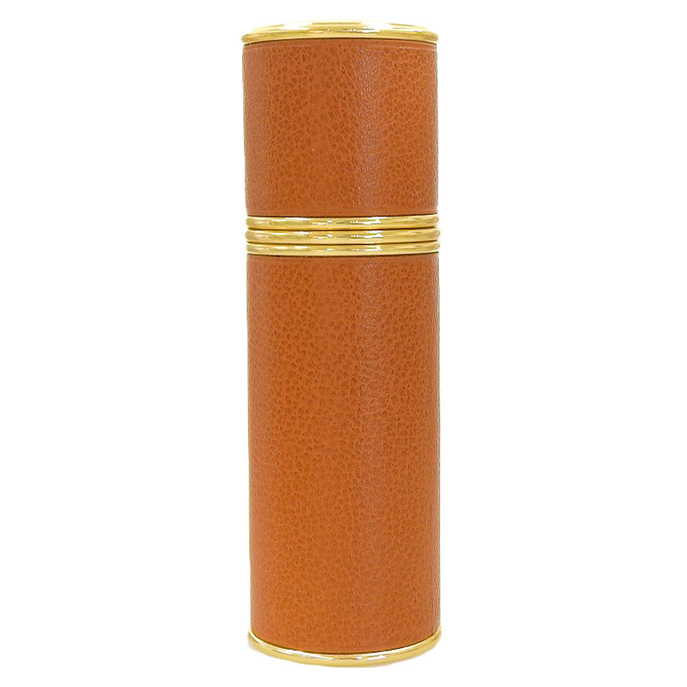 HERMES Refillable Perfume Atomizer Case - Gold Brown