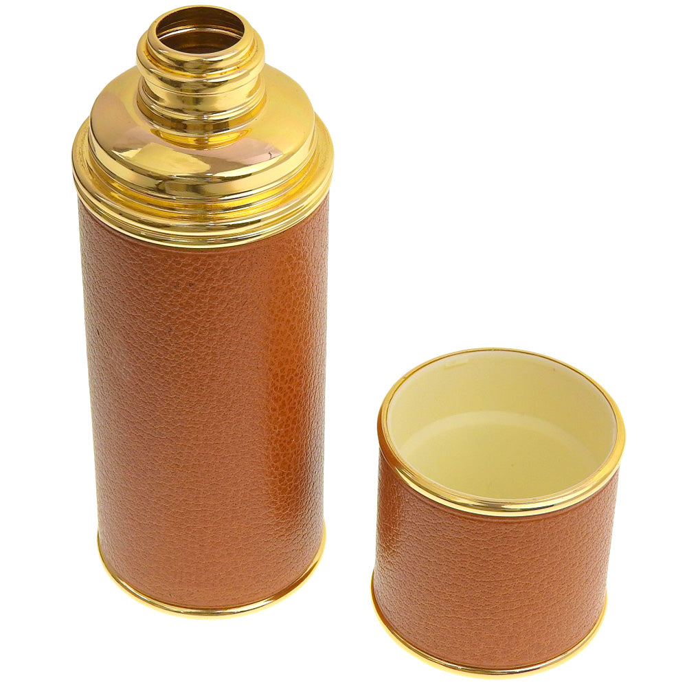 HERMES Refillable Perfume Atomizer Case - Gold Brown