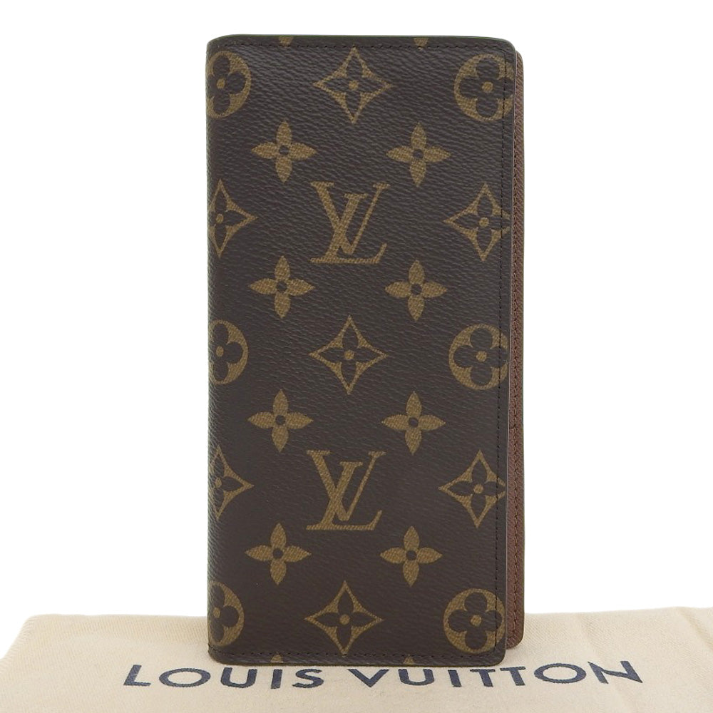 Louis Vuitton Monogram Portefeuille Brazza Long Wallet M66540 in Excellent Condition