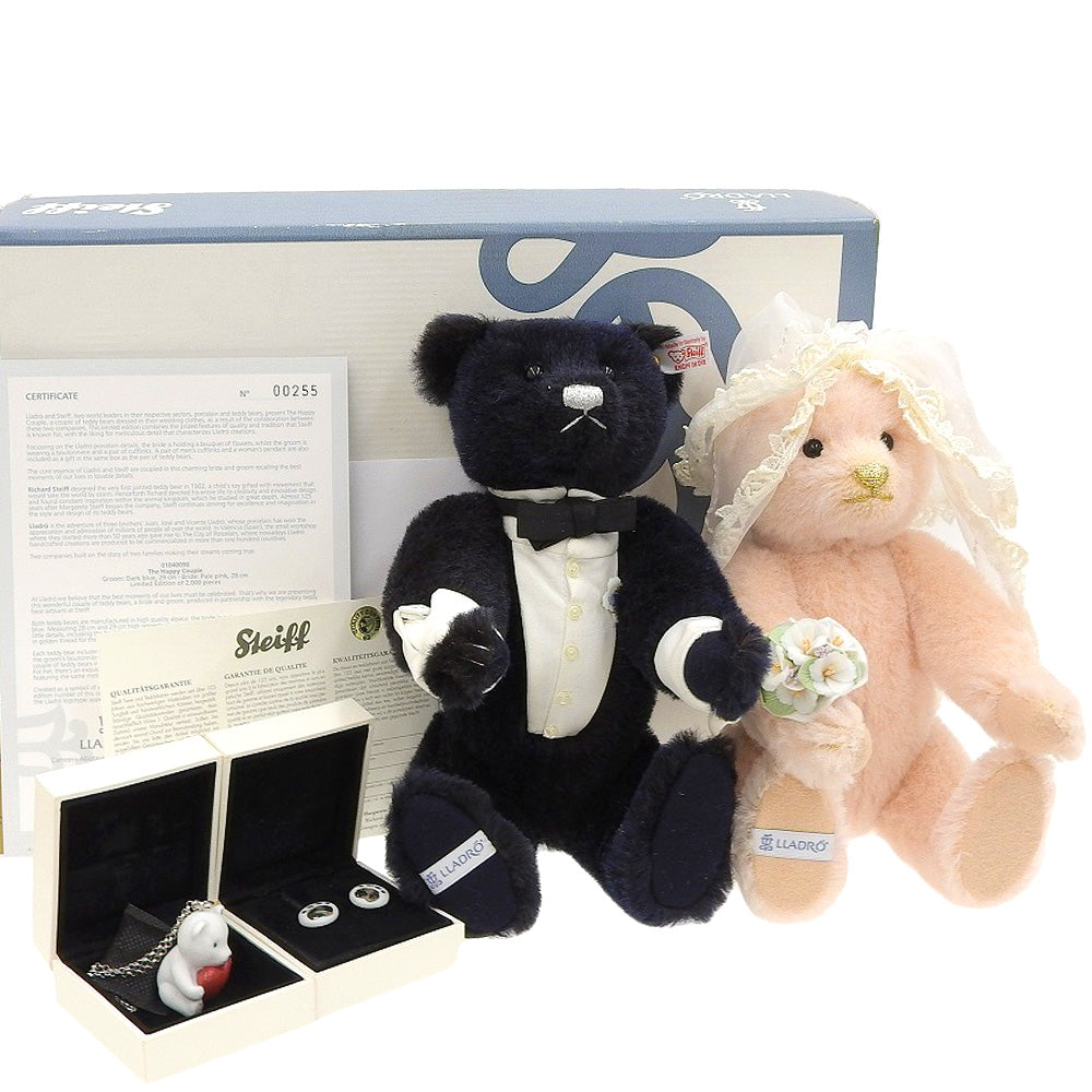 Steiff x Lladro Plush Toy Set