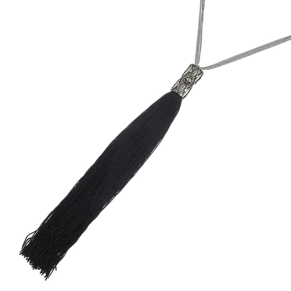 Yves Saint Laurent Metal Tassel Necklace