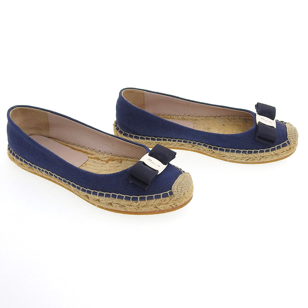 Salvatore Ferragamo Vara Ribbon Espadrille Shoes