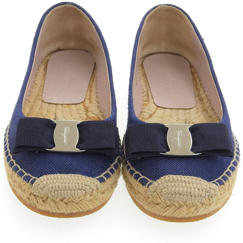 Salvatore Ferragamo Vara Ribbon Espadrille Shoes