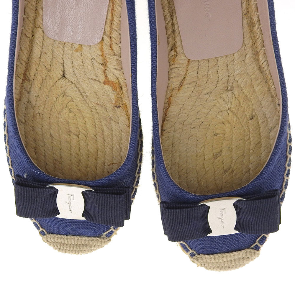 Salvatore Ferragamo Vara Ribbon Espadrille Shoes