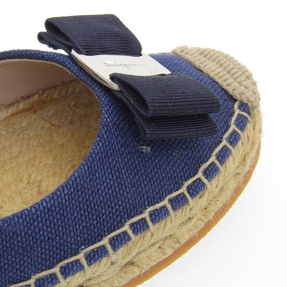 Salvatore Ferragamo Vara Ribbon Espadrille Shoes