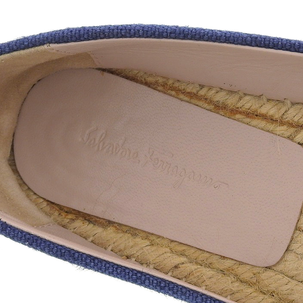 Salvatore Ferragamo Vara Ribbon Espadrille Shoes