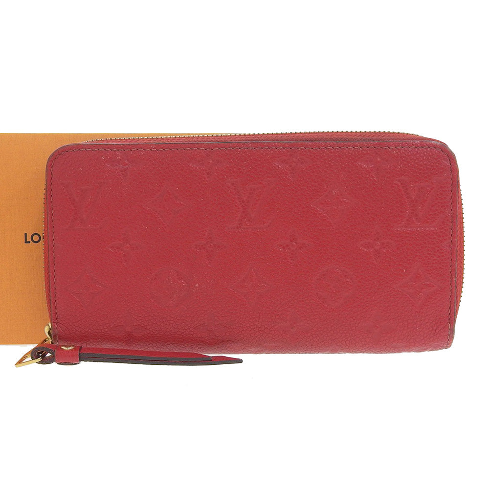 Louis Vuitton Monogram Empreinte Zippy Wallet Long Wallet M63691