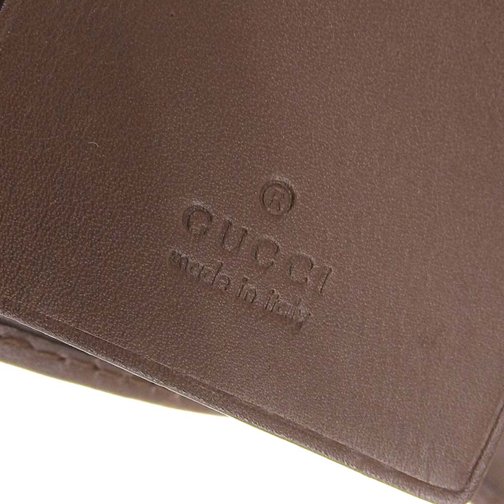 Gucci GG Canvas Key Case Brown in Very Good Condition