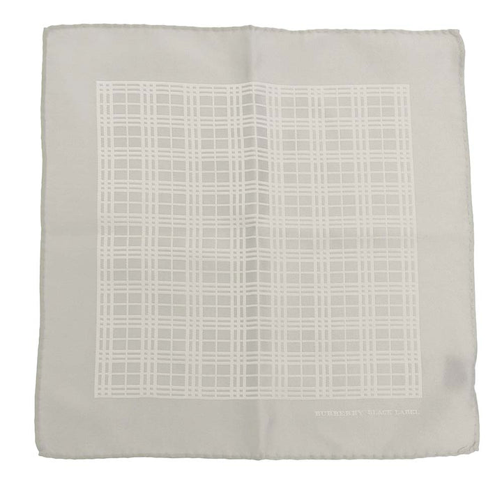 Burberry Silk Checkered Handkerchief