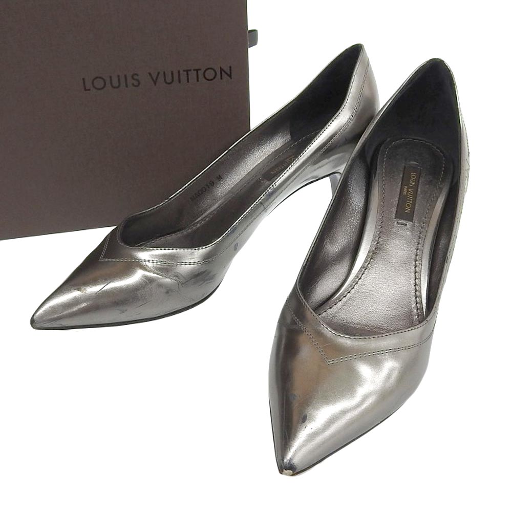 Louis Vuitton Leather Pumps Size 36 MA0019 in Good Condition