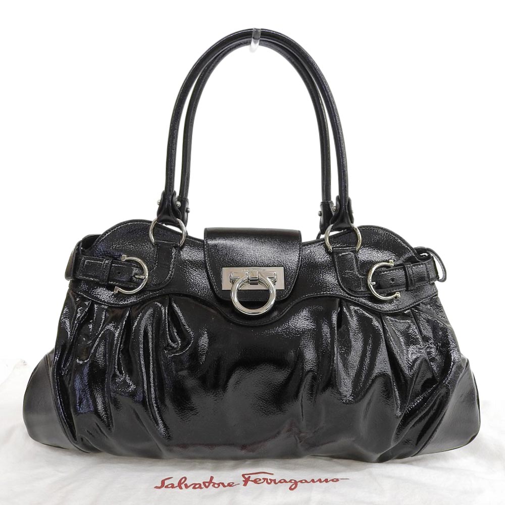 Salvatore Ferragamo Black Handbag