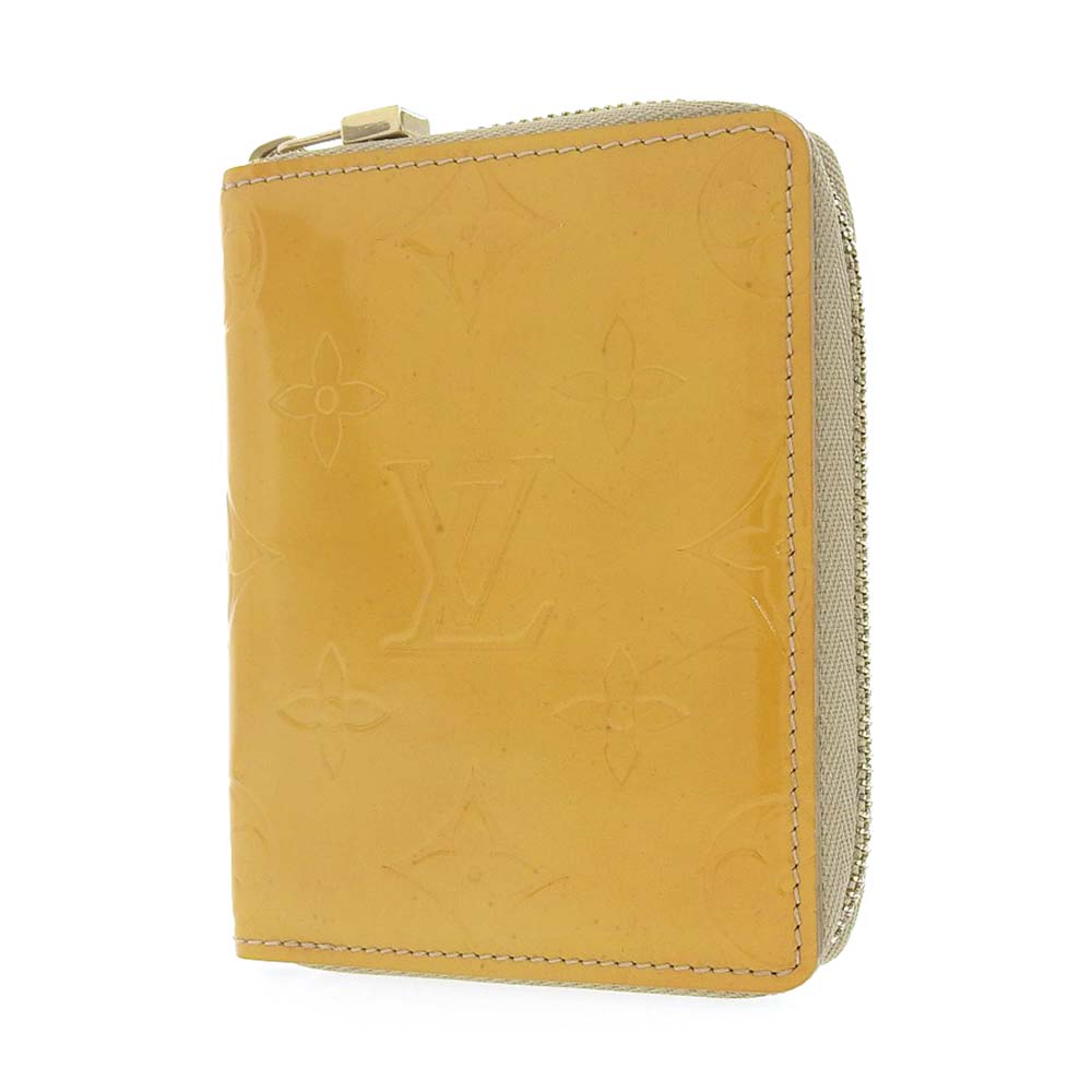 Louis Vuitton Monogram Vernis Bloom Wallet M91015 in Very Good Condition