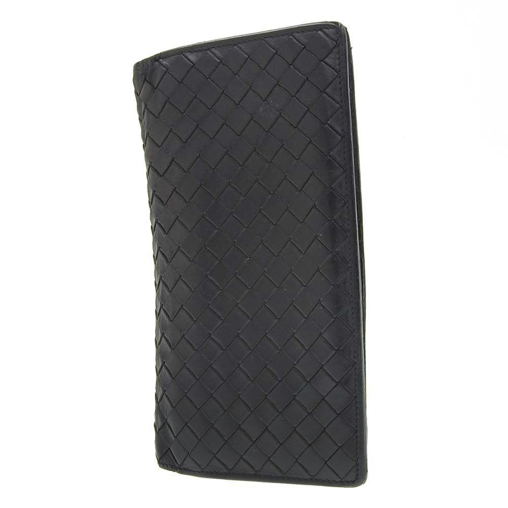 Bottega Veneta Leather Bifold Long Wallet 272541 in Good Condition