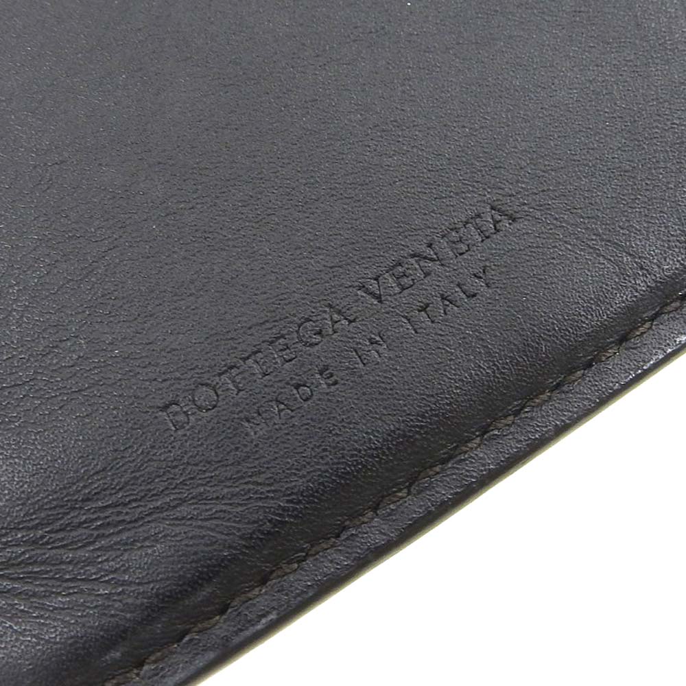 Bottega Veneta Leather Bifold Long Wallet 272541 in Good Condition