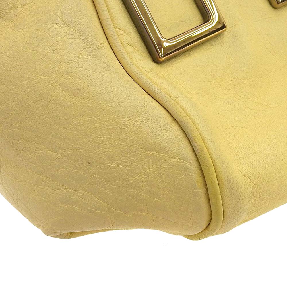 Chloe Ethel Mini 2WAY Leather Handbag Yellow