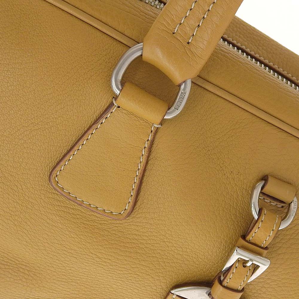 Prada Leather Handbag Camel