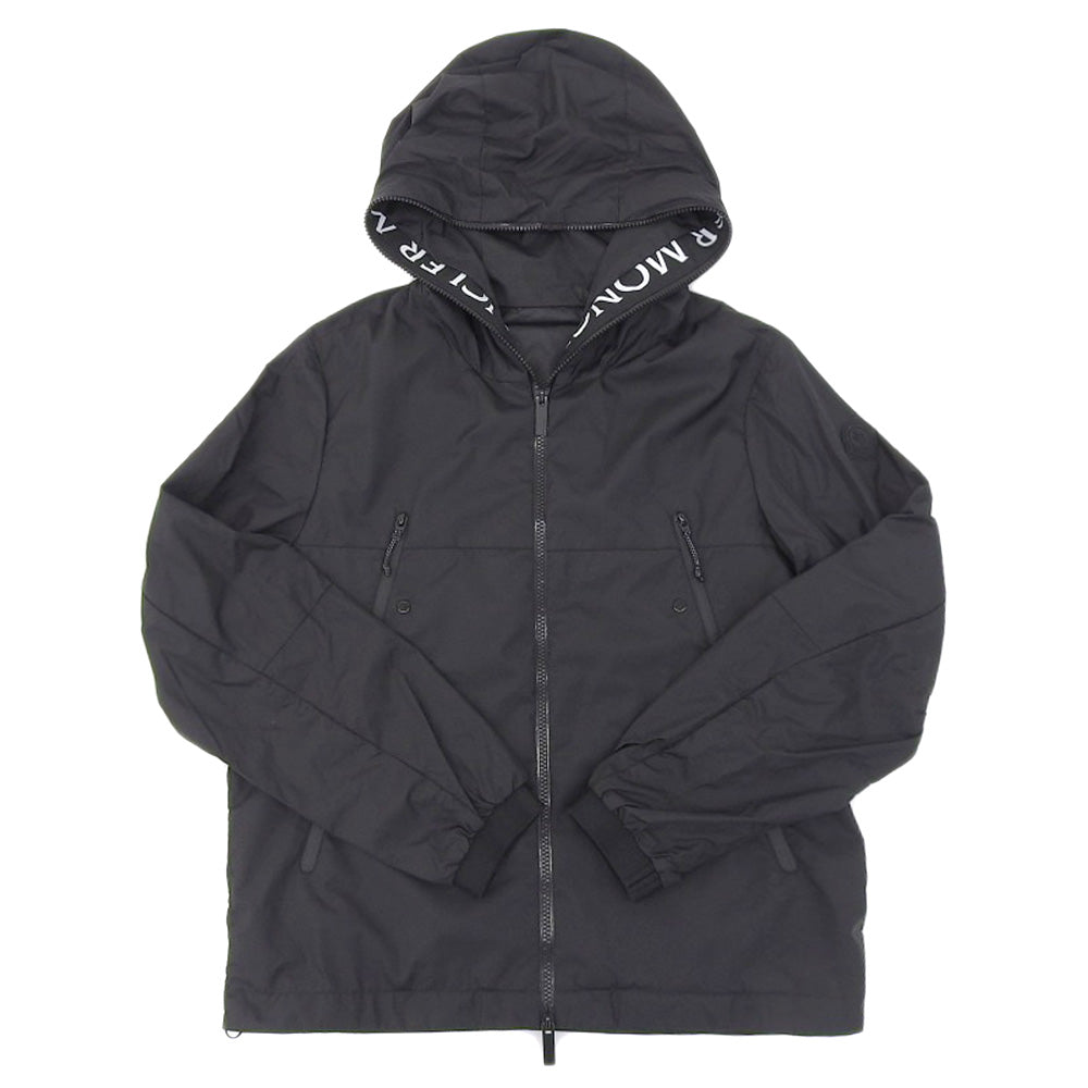 Moncler Junichi Windbreaker Hooded Jacket Black in Excellent Condition