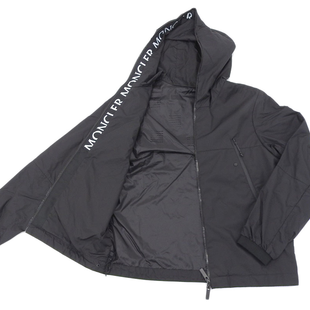 Moncler Junichi Windbreaker Hooded Jacket Black in Excellent Condition