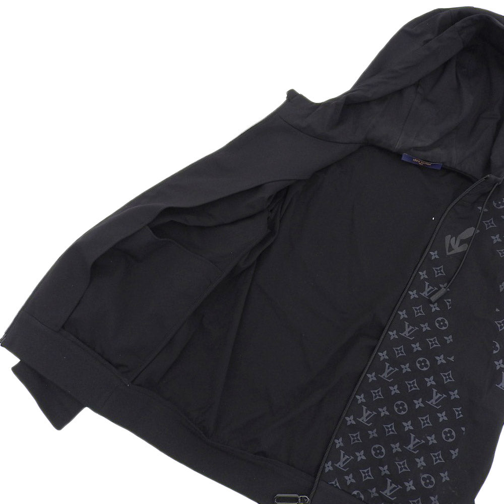 Louis Vuitton Monogram Parka Black S in Very Good Condition