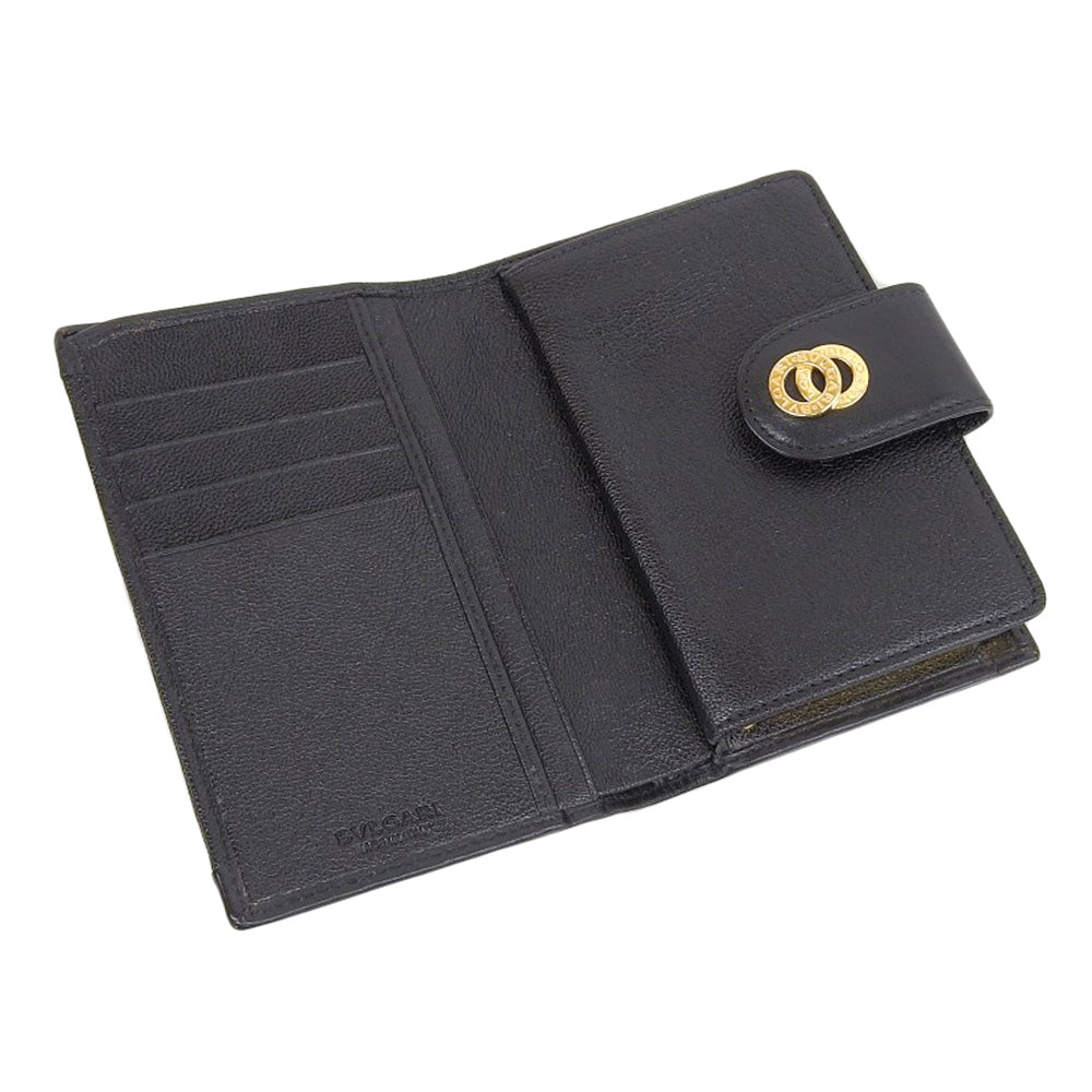 Bvlgari Leather Bvlgari Bvlgari Wallet Black