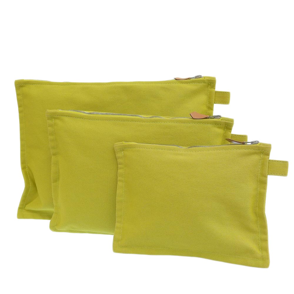 Hermes Bora Bora Cotton Pouch Set