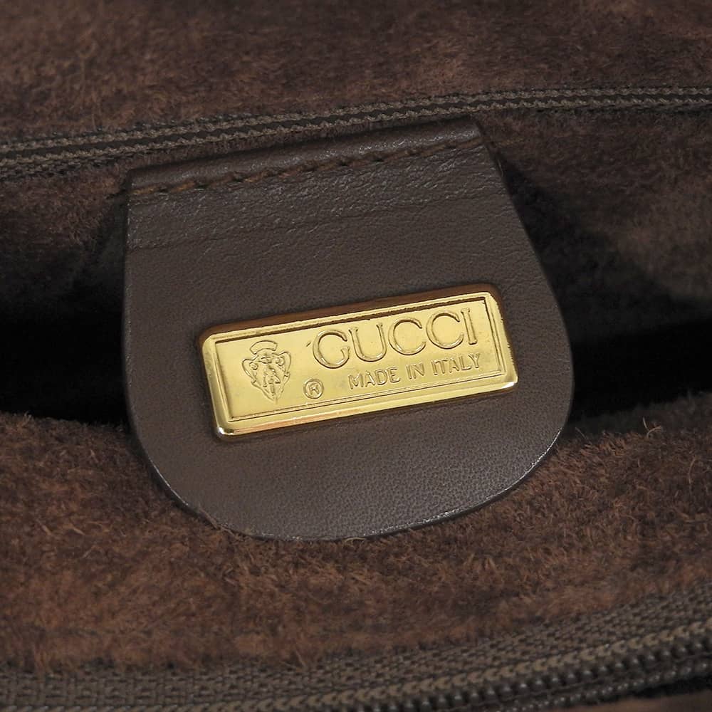 Gucci Vintage Leather Handbag 0001130274