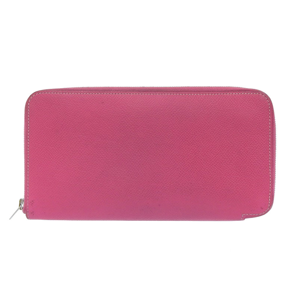 Hermes Azap Long Silk-In Epsom Pink Wallet