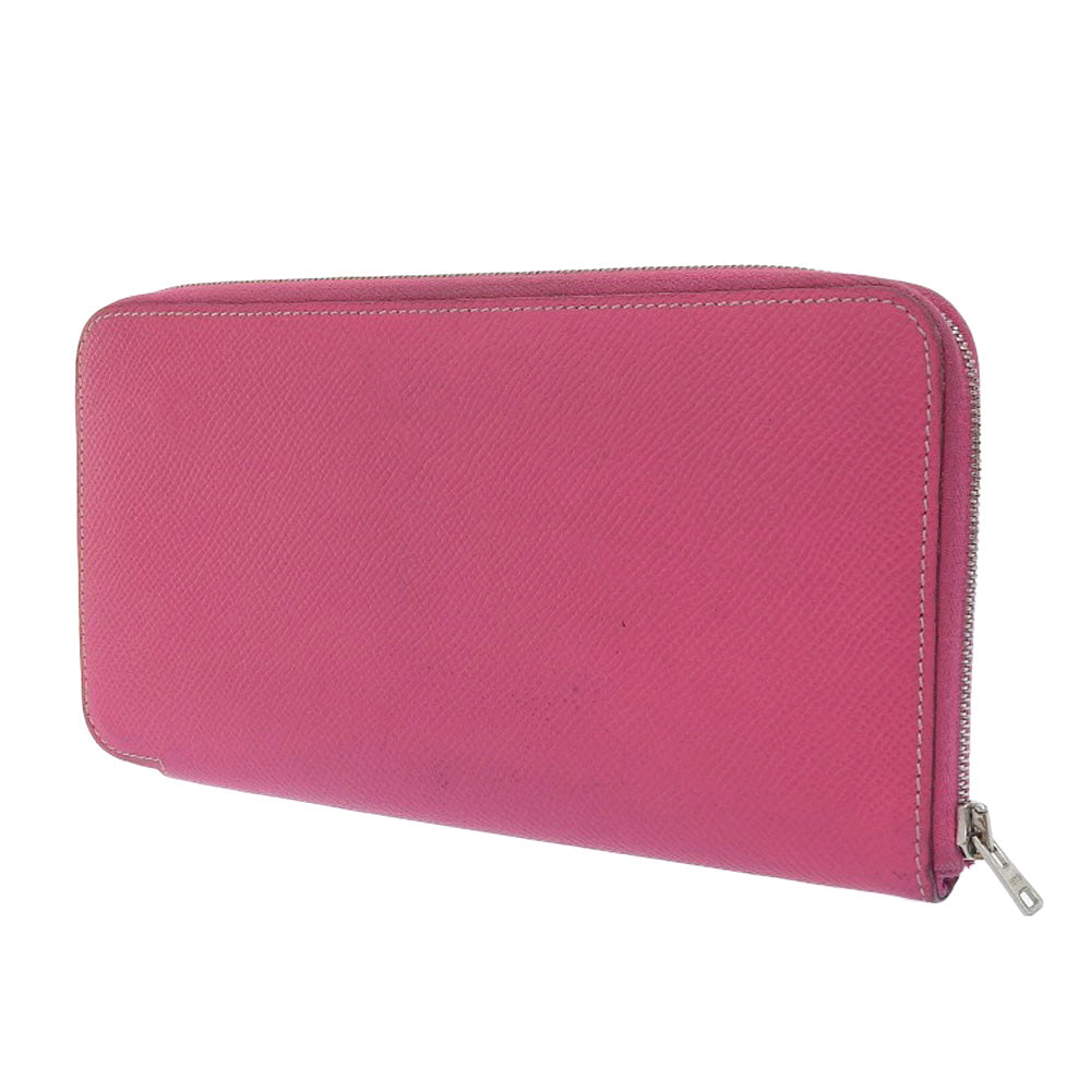 Hermes Azap Long Silk-In Epsom Pink Wallet