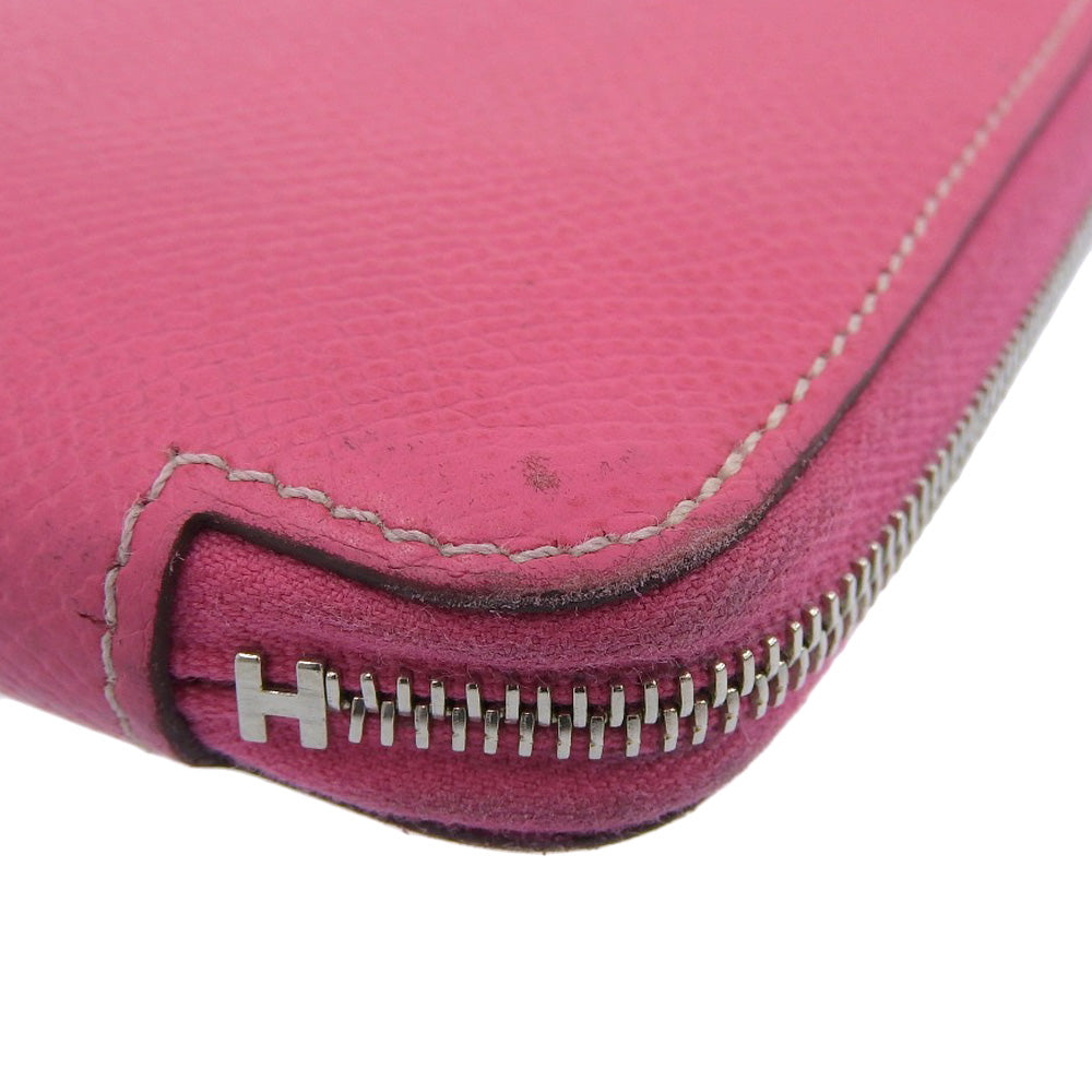 Hermes Azap Long Silk-In Epsom Pink Wallet