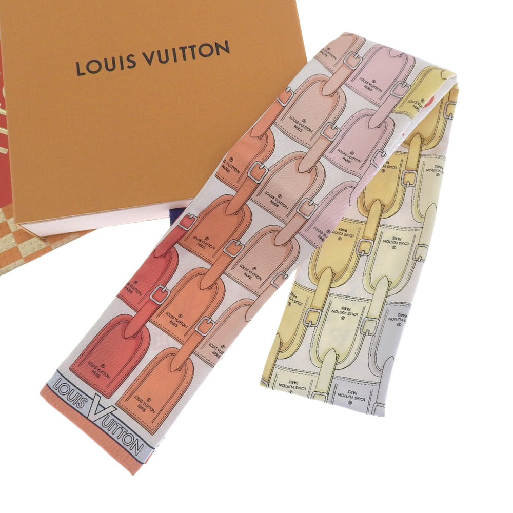 Louis Vuitton Silk Bandeau My LV Tag Scarf M77678 in Excellent Condition