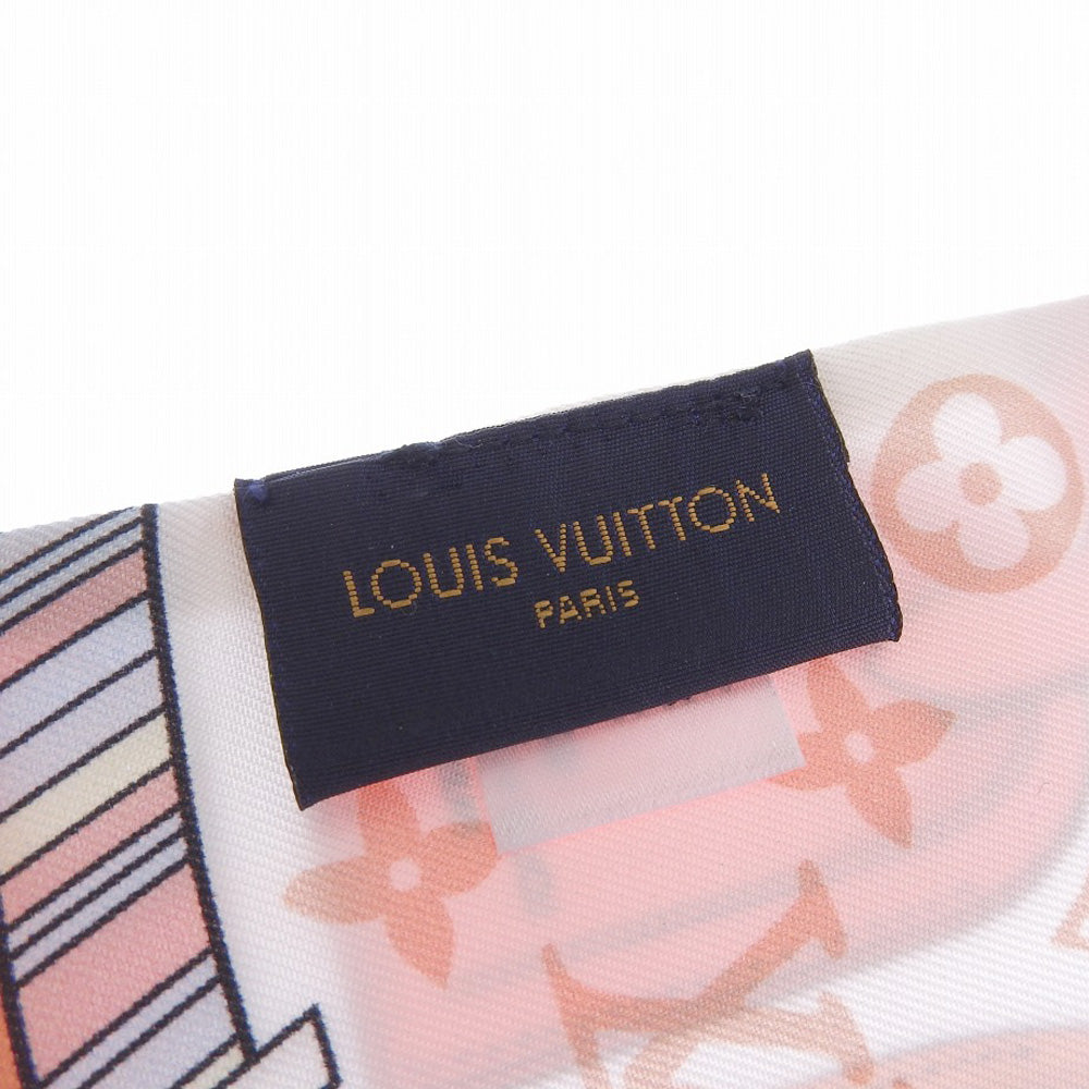 Louis Vuitton Silk Bandeau My LV Tag Scarf M77678 in Excellent Condition