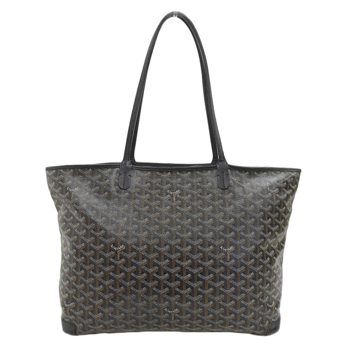 Goyard Artois MM Herringbone Tote Bag Brown in Very Good Condition