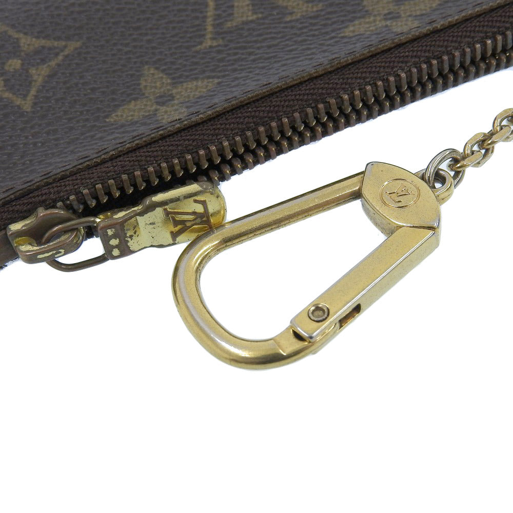 Louis Vuitton Monogram Pochette Cles Coin Case M62650 in Very Good Condition