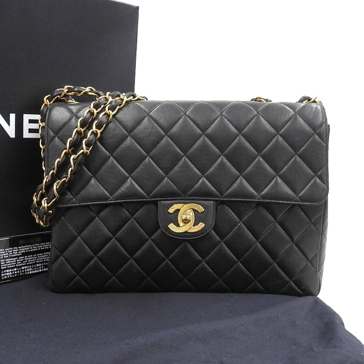 Chanel Matelasse 30 Lambskin Single Flap Chain Shoulder Bag