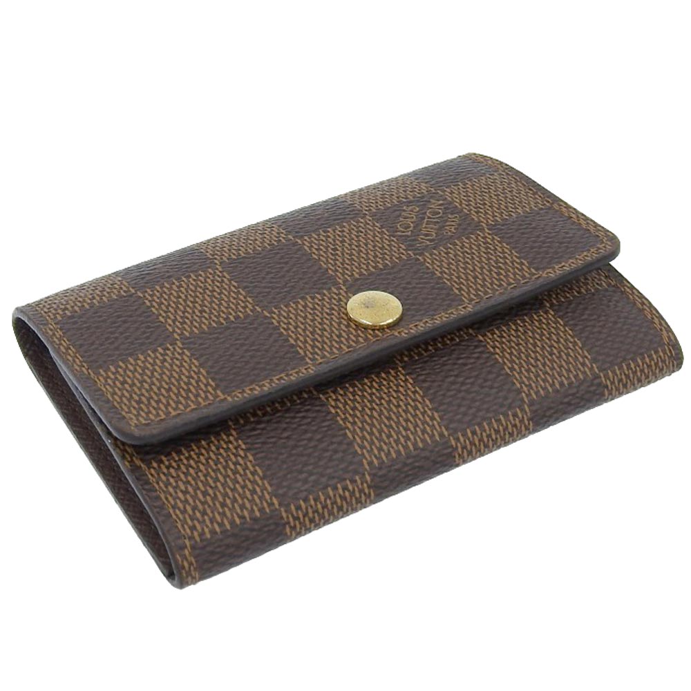 Louis Vuitton Damier Multicles 6 Key Holder N62630 in Very Good Condition